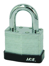 Ace 1-3/8 in. H X 1-3/4 in. W X 1-5/8 in. L Steel Double Locking Padlock
