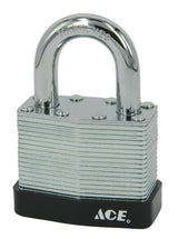 Ace 1-5/16 in. H X 1-1/2 in. W X 7/8 in. L Steel Double Locking Padlock