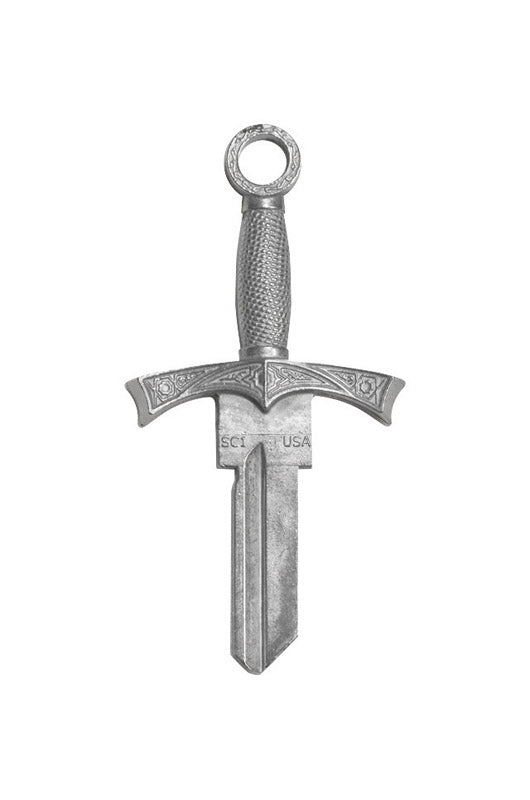 Lucky Line Forged Key Shapes Sword House Key Blank 68 SC1 Single For Schlage Locks, Pack of 5