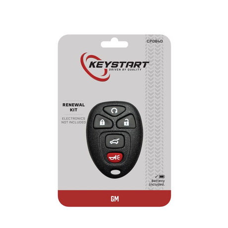 KeyStart CP084 Renewal KitAdvanced Remote Automotive Replacement Key For General Motors