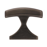 Amerock Davenport Square Cabinet Knob 1-3/8 in. Gunmetal 1 pk