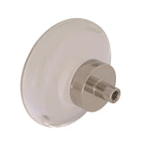 Amerock Glacio Round Cabinet Knob 1-3/4 in. D 1 in. Clear/Polished Nickel 1 pk