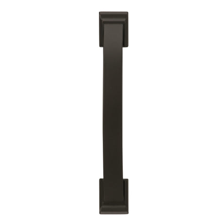 Amerock Candler Arch Cabinet Pull 3-3/4 in. Black Bronze 1 pk