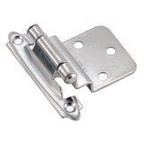 Amerock 2.75 in. L Polished Chrome Cabinet Hinge 2 pk