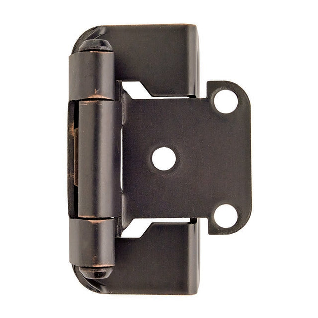 Amerock 2-1/4 in. L Oil Rubbed Bronze Cabinet Hinge 2 pk