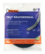 Frost King Gray Felt Weather Seal For Doors and Windows 17 ft. L X 0.19 in.