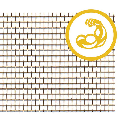 Saint-Gobain ADFORS 24 in. W X 100 ft. L Bronze Copper Insect Screen Cloth