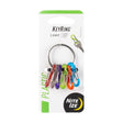 Nite Ize KeyRing S-Biner 2.2 in. D Stainless Steel Assorted Key Ring