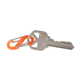 Nite Ize KeyRing S-Biner 2.2 in. D Stainless Steel Assorted Key Ring
