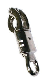 Baron 1/2 in. D X 4 in. L Nickel-Plated Iron Panic Snap 140 lb