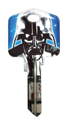 HILLMAN Star Wars Darth Vader House/Padlock Universal Key Blank Single, Pack of 5