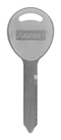 HILLMAN KeyKrafter Automotive Key Blank 19 Double For Chrysler Silver, Pack of 10