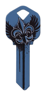 HILLMAN Wackey House/Office Universal Key Blank KW1 Single, Pack of 6