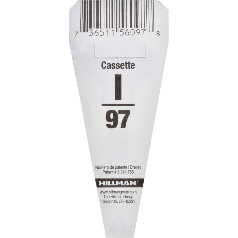 HILLMAN Traditional Key House/Office Key Blank 97 KW10 Single For Kwikset Locks, Pack of 10