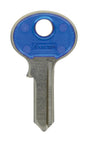 HILLMAN Traditional Key House/Office Key Blank 69 M1 Single For Master Locks, Pack of 10