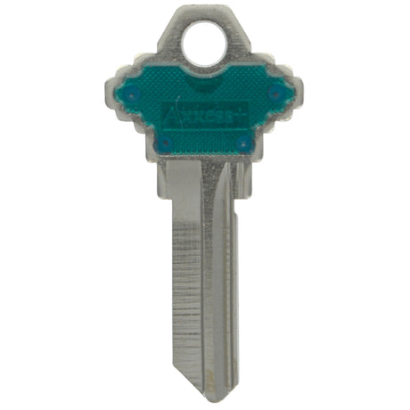 HILLMAN Traditional Key House/Office Key Blank 68 SC1, EZ2, CLP1 Single For Schlage Locks, Pack of 10