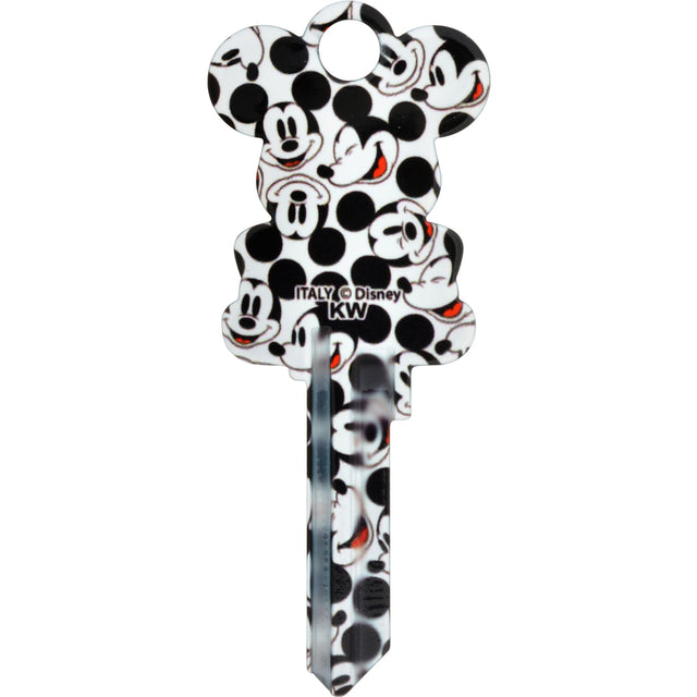 HILLMAN Disney Mickey Mouse House/Padlock Universal Key Blank SC1 Double, Pack of 5