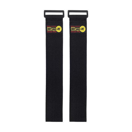 Wrap-It Super-Stretch 2 in. W X 24 in. L Black Stretch Storage Straps 10 lb 2 pk