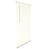 Living Accents Vinyl 1 in. Blinds 23 in. W X 42 in. H Alabaster Cordless