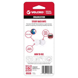 VELCRO Brand Sticky Back Small Nylon Hook and Loop Fastener 5/8 in. L 15 pk, Pack of 6