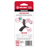 VELCRO Brand Sticky Back Small/Medium Nylon Hook and Loop Fastener 3-1/2 in. L 4 pk, Pack of 6
