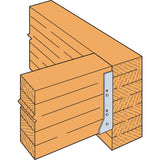 Simpson Strong-Tie ZMax 7 in. H X 5.67 in. W 14 Ga. Steel Joist Hanger, Pack of 25