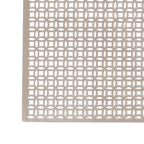 M-D Building Products 0.02 in. X 12 in. W X 24 in. L Satin Nickel Aluminum Elliptical Sheet Metal, Pack of 3