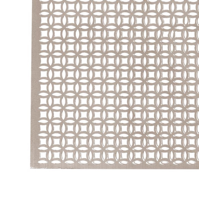 M-D Building Products 0.02 in. X 12 in. W X 24 in. L Satin Nickel Aluminum Elliptical Sheet Metal, Pack of 3