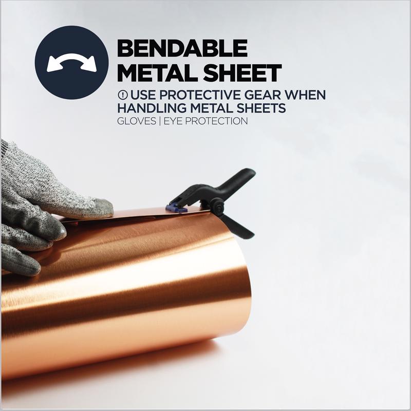 M-D Building Products 0.02 in. X 12 in. W X 24 in. L Black Aluminum Union Jack Sheet Metal, Pack of 3