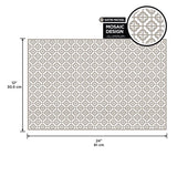 M-D Building Products 0.02 in. X 12 in. W X 24 in. L Satin Nickel Aluminum Mosaic Sheet Metal, Pack of 3