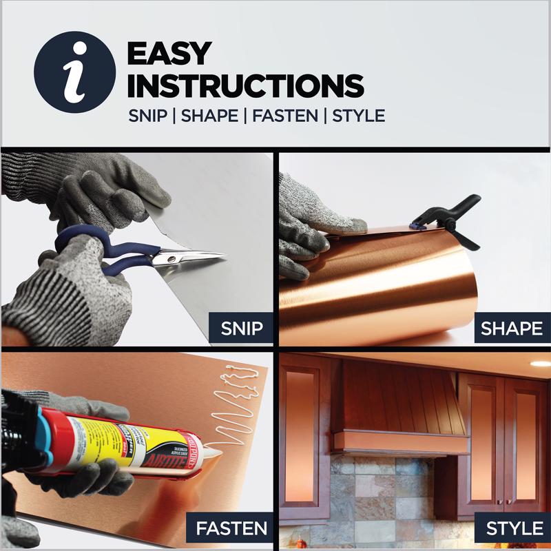 M-D Building Products 0.06 in. X 12 in. W X 24 in. L Silver Aluminum Diamond Sheet Metal, Pack of 3