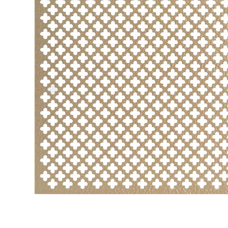 M-D Building Products 0.02 in. X 12 in. W X 24 in. L Albras Aluminum Cloverleaf Sheet Metal, Pack of 3