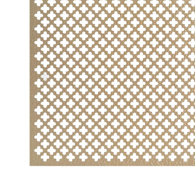 M-D Building Products 0.02 in. X 12 in. W X 24 in. L Albras Aluminum Cloverleaf Sheet Metal, Pack of 3