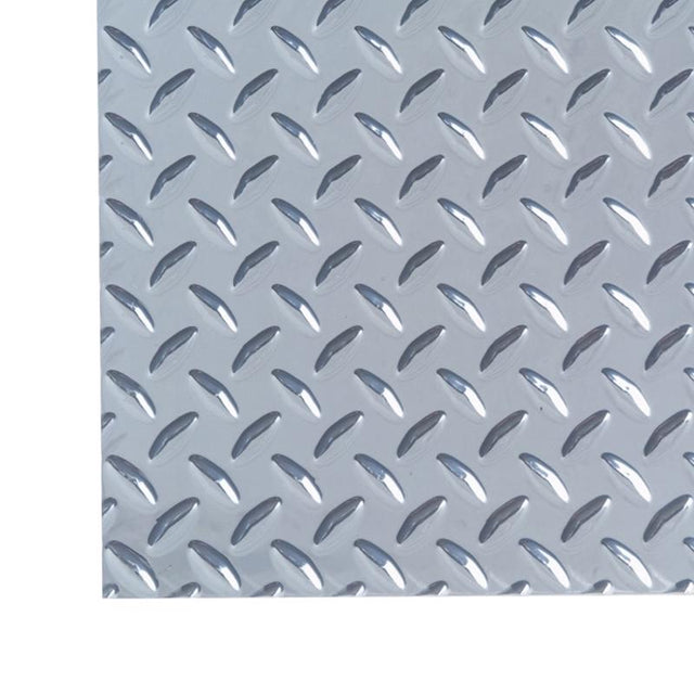M-D Building Products 0.03 in. X 12 in. W X 24 in. L Silver Aluminum Diamond Tread Sheet Metal, Pack of 3