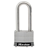 Master Lock 4-3/8 in. H X 2 in. W Laminated Steel 4-Pin Tumbler Weather-Resistant Padlock