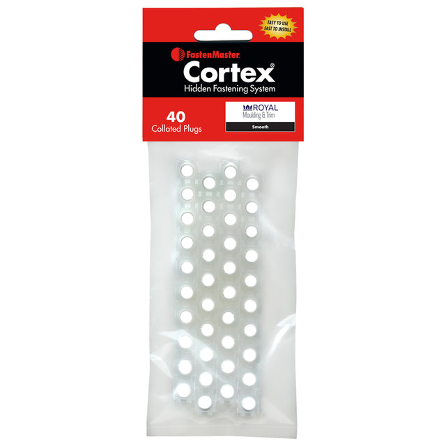 FastenMaster Cortex No. 9 X 1/4 in. L Star Trim Head Self Tapping Plugs, Pack of 10