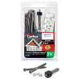 FastenMaster Cortex No. 9 X 2-3/4 in. L Star Trim Head Self Tapping Trim Screws with Plugs, Pack of 10