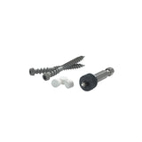 FastenMaster Cortex No. 9 X 2-3/4 in. L Star Trim Head Self Tapping Trim Screws with Plugs, Pack of 4