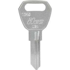 HILLMAN KeyKrafter Universal House/Office Key Blank 2039 Single For Fulton Locks Silver, Pack of 4