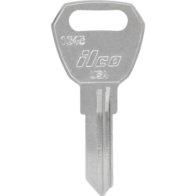 HILLMAN KeyKrafter Universal House/Office Key Blank 2039 Single For Fulton Locks Silver, Pack of 4