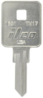 HILLMAN KeyKrafter House/Office Universal Key Blank 2063 Single, Pack of 4