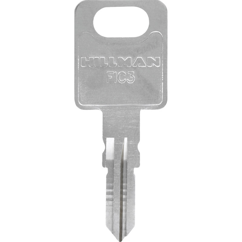 HILLMAN KeyKrafter House/Office Universal Key Blank 2024 Double Silver, Pack of 4