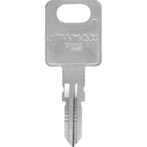 HILLMAN KeyKrafter House/Office Universal Key Blank 2024 Double Silver, Pack of 4
