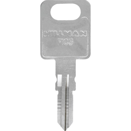 HILLMAN KeyKrafter House/Office Universal Key Blank 2024 Double Silver, Pack of 4