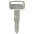 HILLMAN KeyKrafter Motorcycle Key Blank 2057 Double For Suzuki/Yamaha, Pack of 4