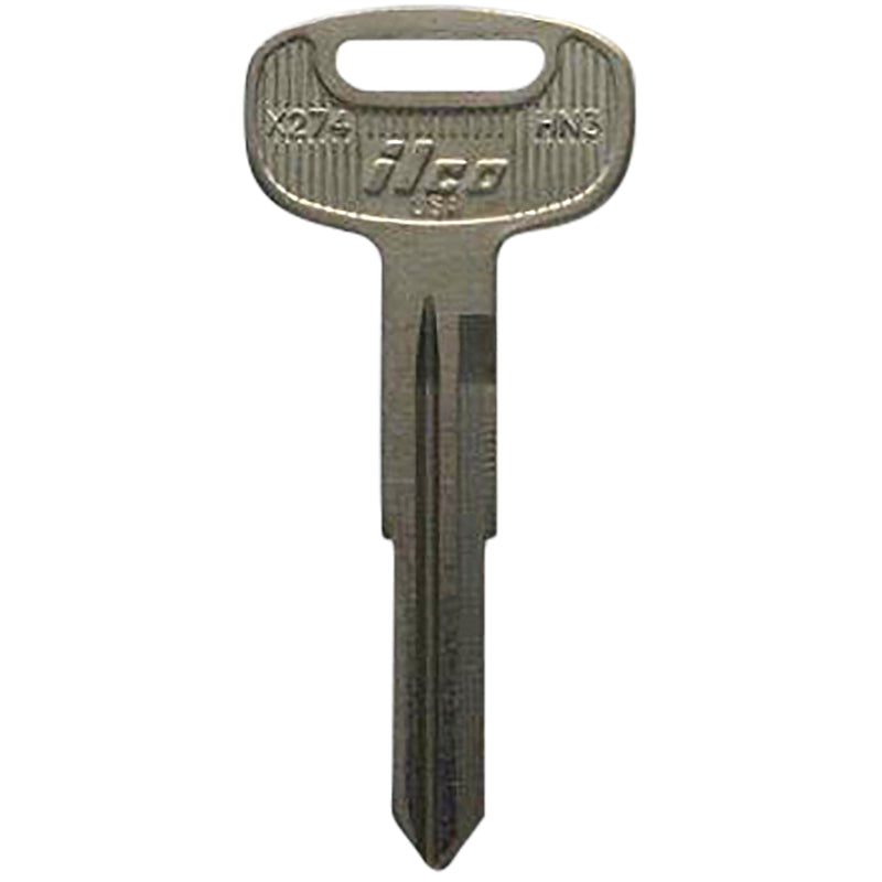 HILLMAN KeyKrafter Automotive Key Blank 2061 Double For Hino, Pack of 4