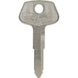 HILLMAN KeyKrafter Automotive Key Blank 2050 Double For Chrysler Silver, Pack of 4