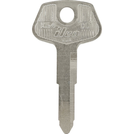 HILLMAN KeyKrafter Automotive Key Blank 2050 Double For Chrysler Silver, Pack of 4