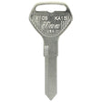 HILLMAN KeyKrafter Traditional Key Automotive Key Blank 2054 Double For Kawasaki Silver, Pack of 4