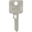 HILLMAN KeyKrafter Universal House/Office Key Blank 2047 Single For Earl Locks Silver, Pack of 4